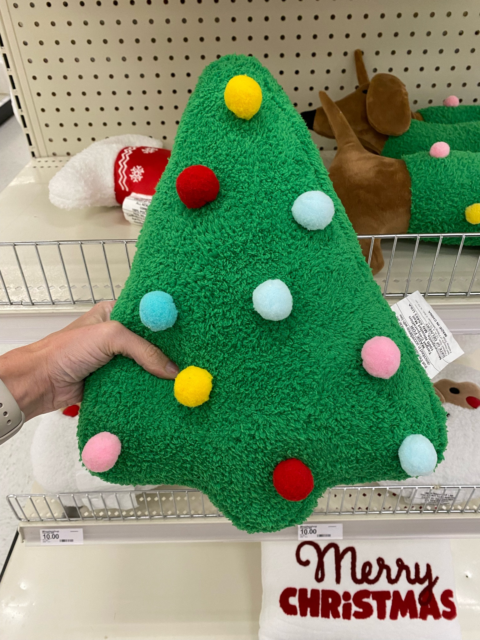 Christmas tree pillow, target finds, christmas, viral finds, playroom Christmas 

#LTKHoliday #LTKSeasonal
