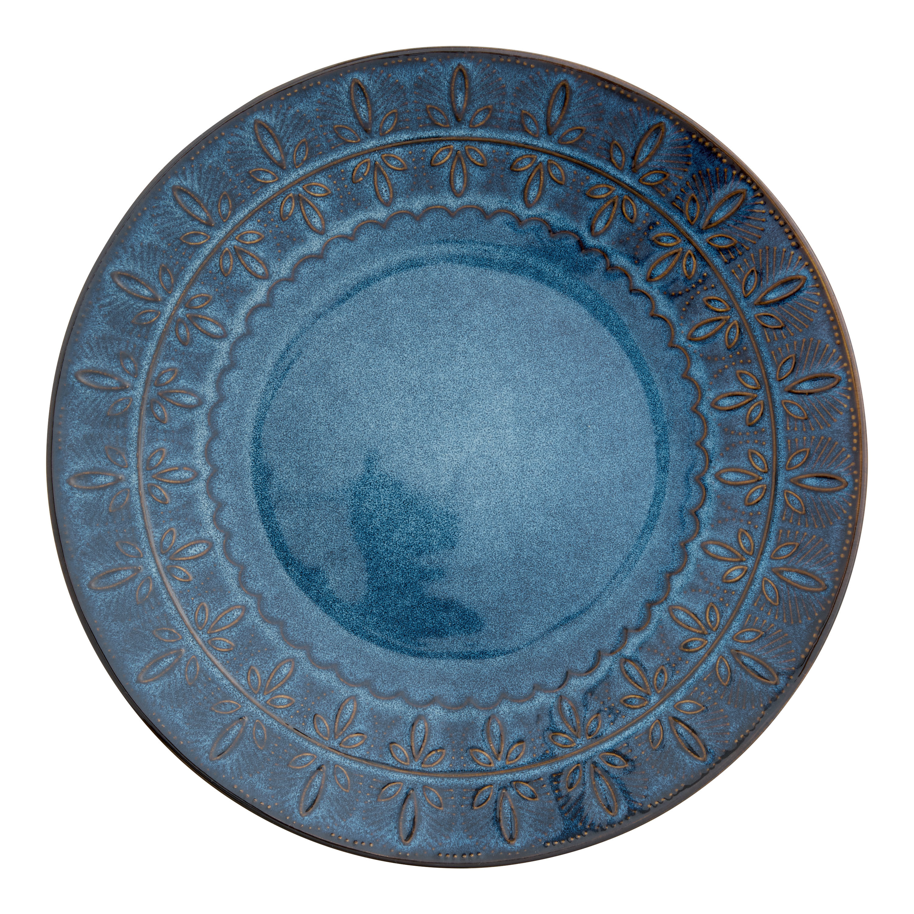Willow Embossed Dinner Plate | World Market