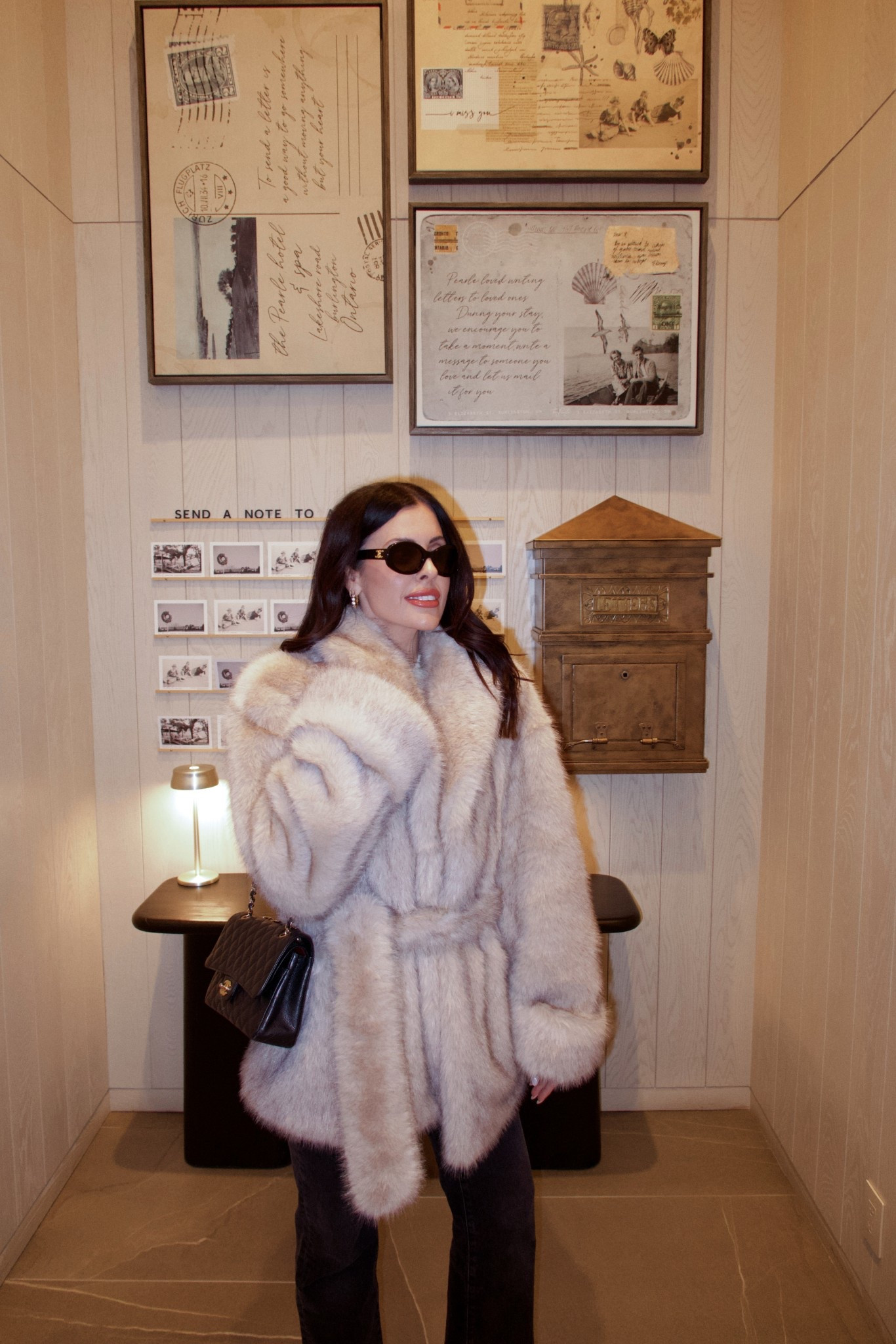 If it’s below freezing, you’ll find me indoors in faux fur. Wearing a small in the coat and a 26 in the jeans 

#LTKwinter #LTKcanada