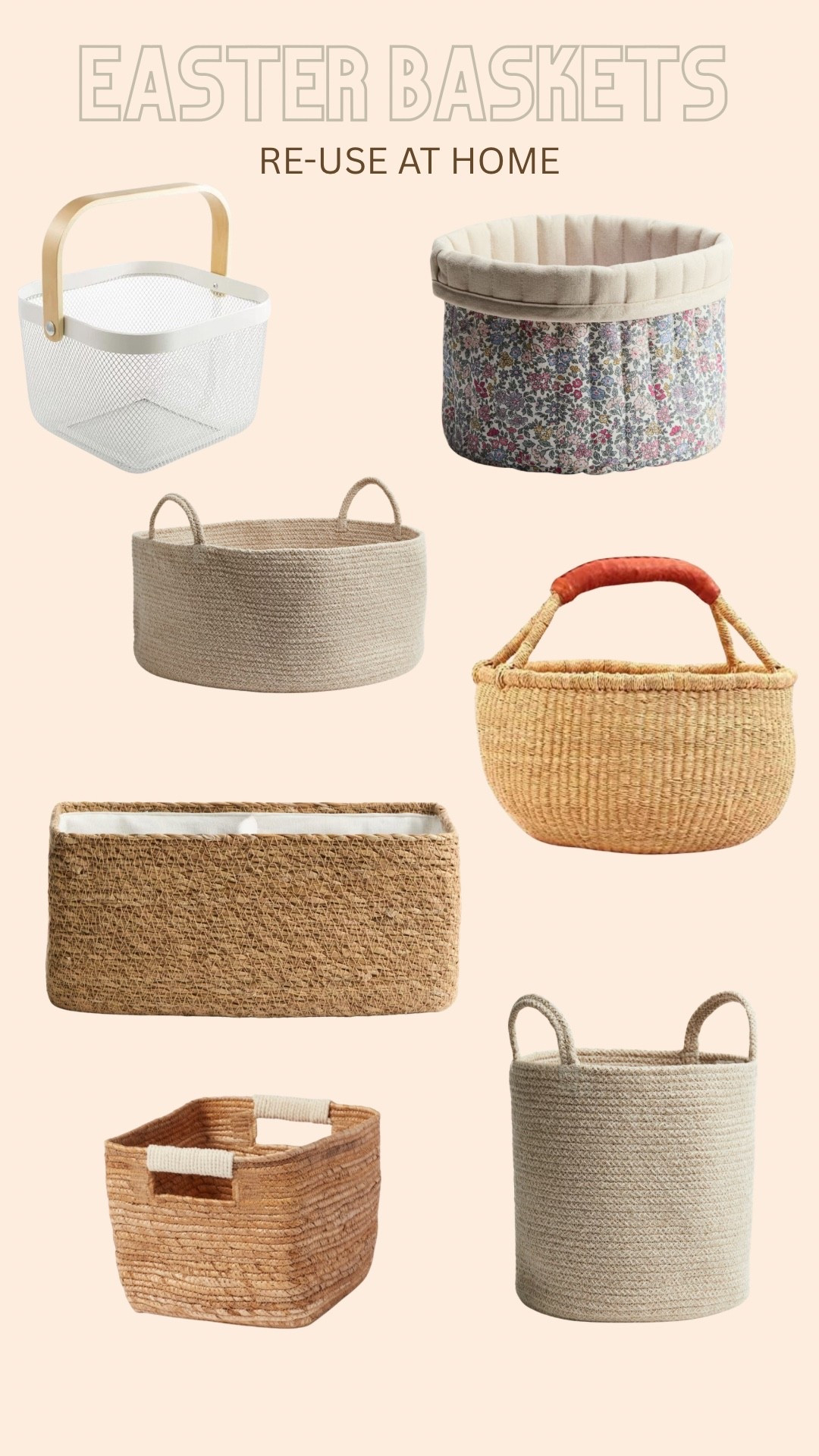 If you love a good multipurpose Easter basket, these are all great options! Reuse after Easter!

Toddler, baby, little kids

#LTKSeasonal #LTKBaby #LTKKids