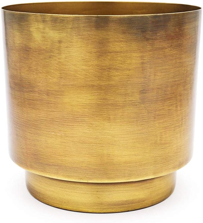 Alchemade Antiqued Brass Small Planter- | Amazon (US)