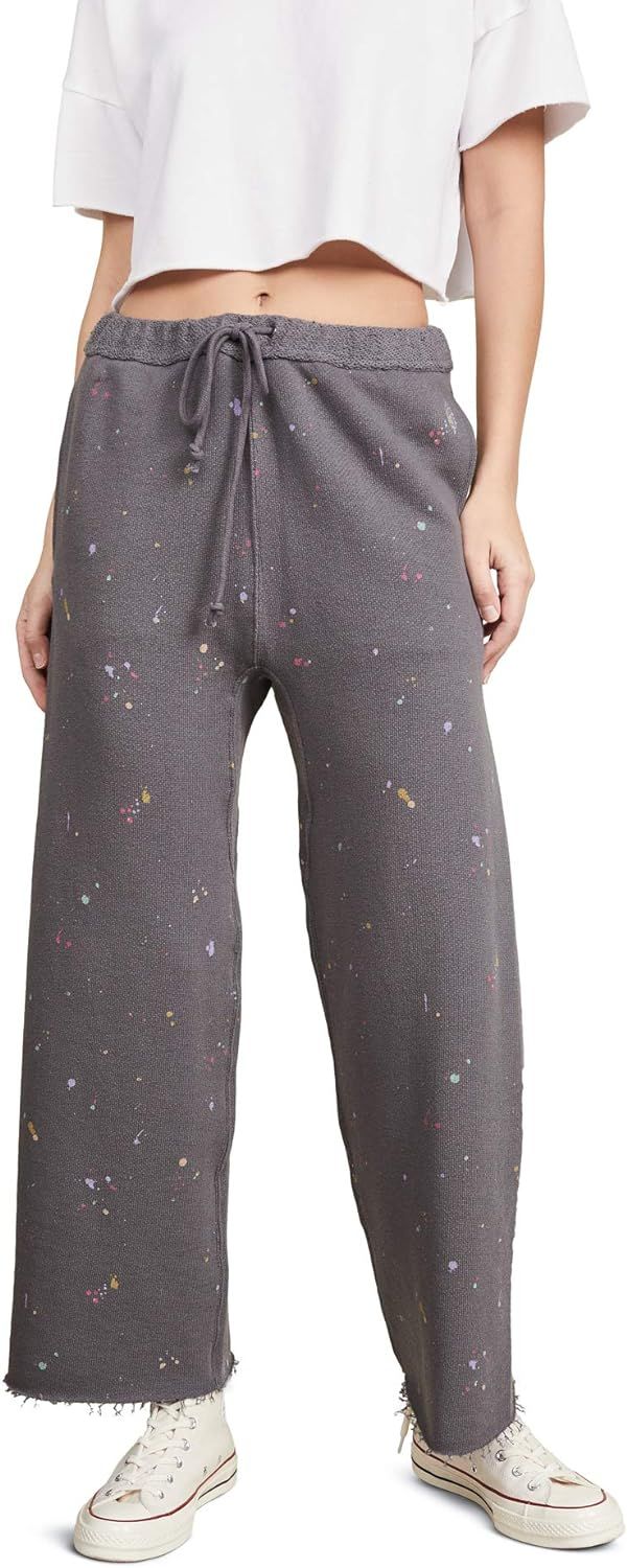 Free People Women's Sideline Pants Printed Sweatpants | Amazon (US)