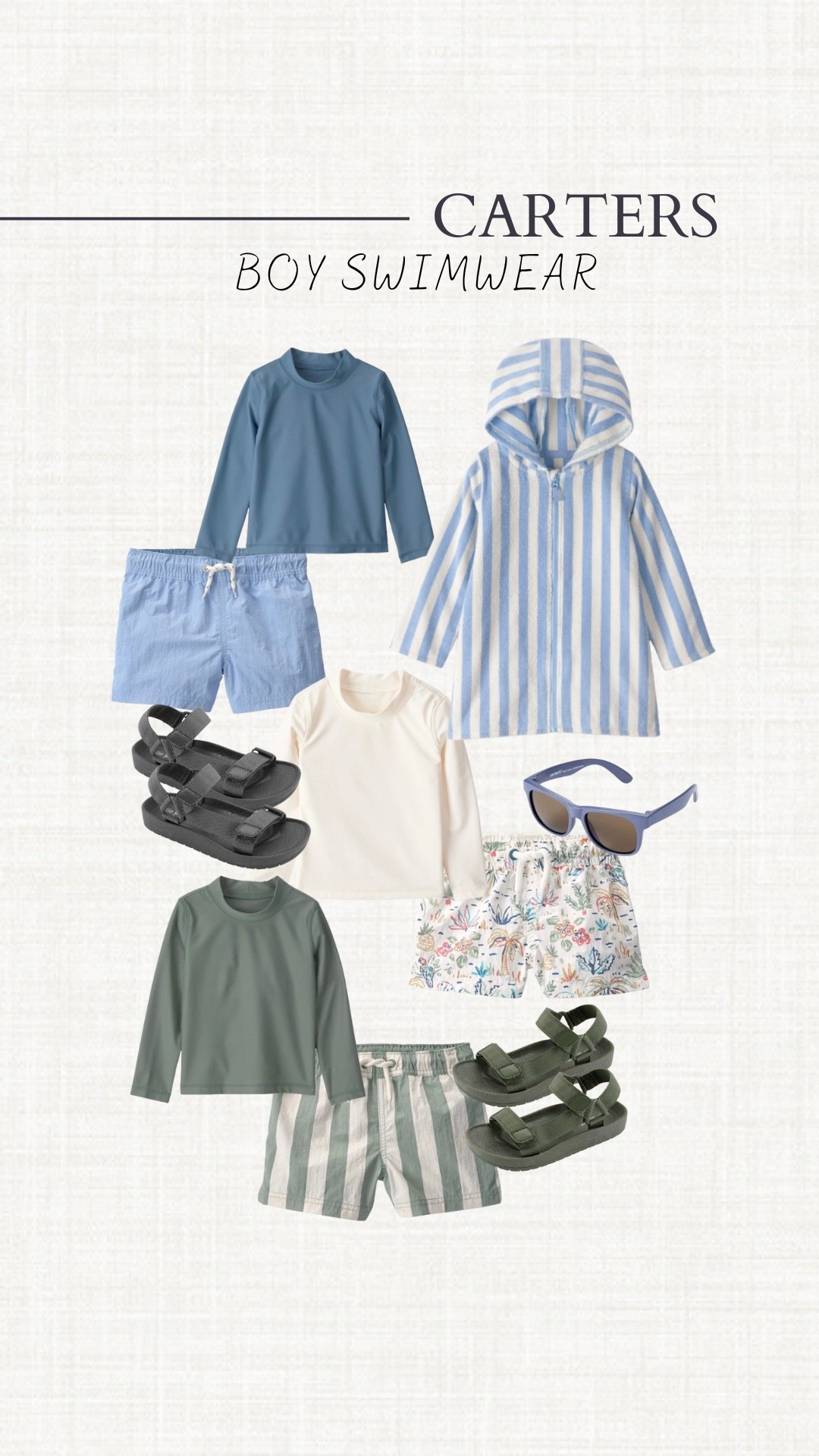 Carters Toddler Little Boy Swimwear 

#LTKSeasonal #LTKKids #LTKBaby