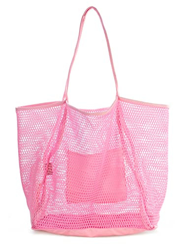 HOXIS Mesh Beach Tote Womens Shoulder Handbag | Amazon (CA)