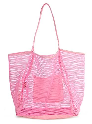 HOXIS Mesh Beach Tote Womens Shoulder Handbag | Amazon (CA)