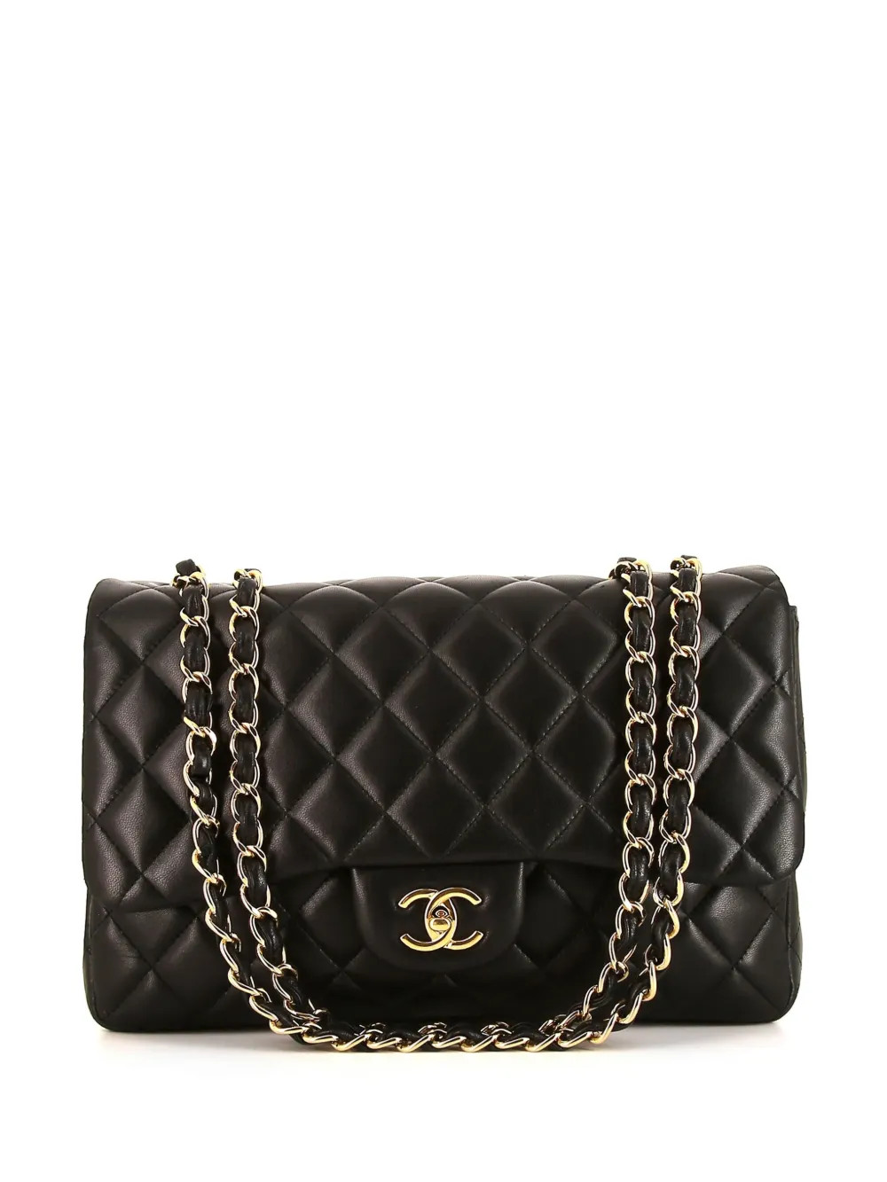 CHANEL Pre-Owned jumbo Timeless shoulder bag - Black | Farfetch Global