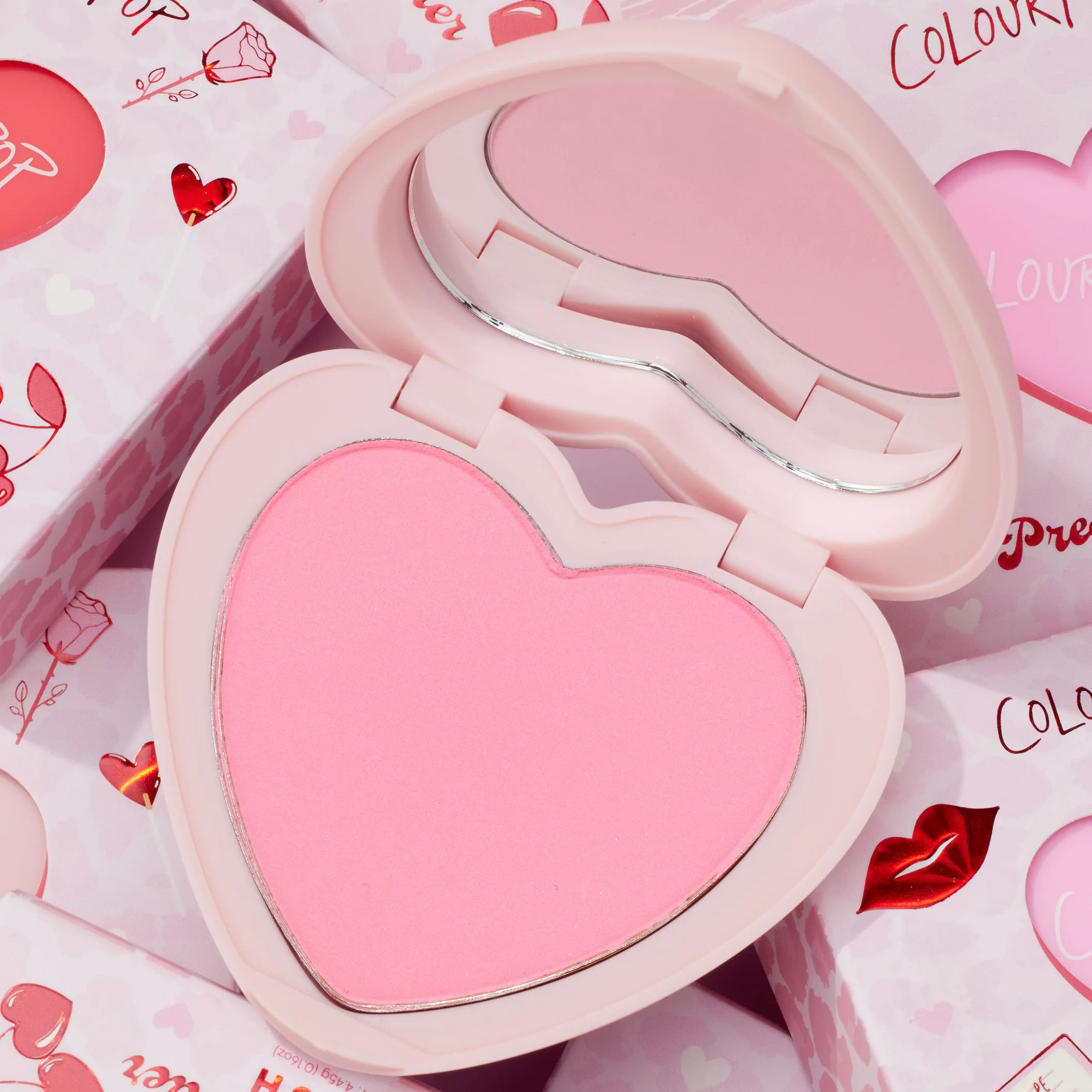 Sweetheart Pressed Powder Blush in Pink | ColourPop | Colourpop