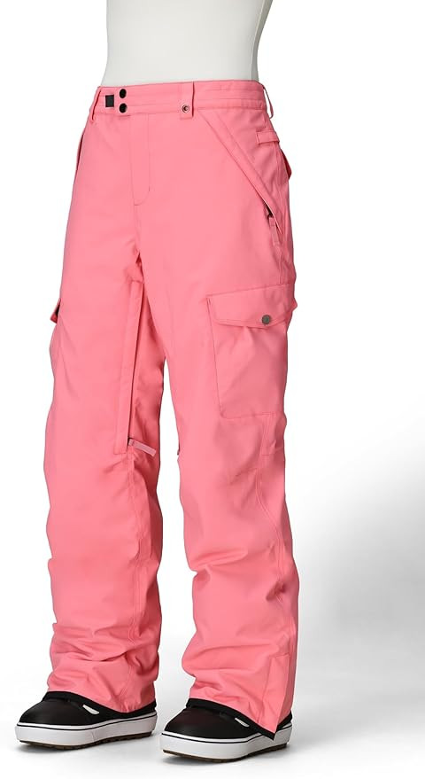 686 Women's Aura Cargo Pant - Insulated Winter Clothing with Horshoe Hem & Boot Gaiters - Water &... | Amazon (US)