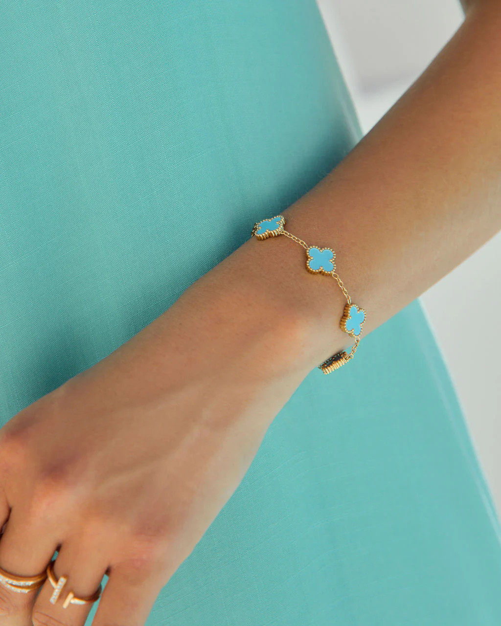 Miranna Clover Charm Bracelet | VICI