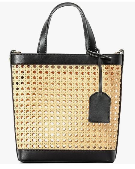 Rattan Tote UNDER $40 for summer. Shop it in more colors here! #summer #bag #purse #amazon #beach #pool #vacay #vacation #weekend #tote 

#LTKFindsUnder50 #LTKTravel #LTKItBag