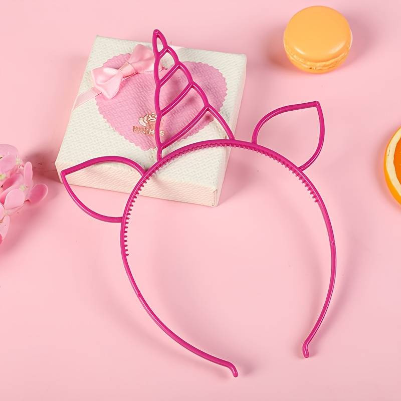 1PC Colorful Unicorn Headband For Birthday Christmas Party Cute Headwear | Temu Affiliate Program