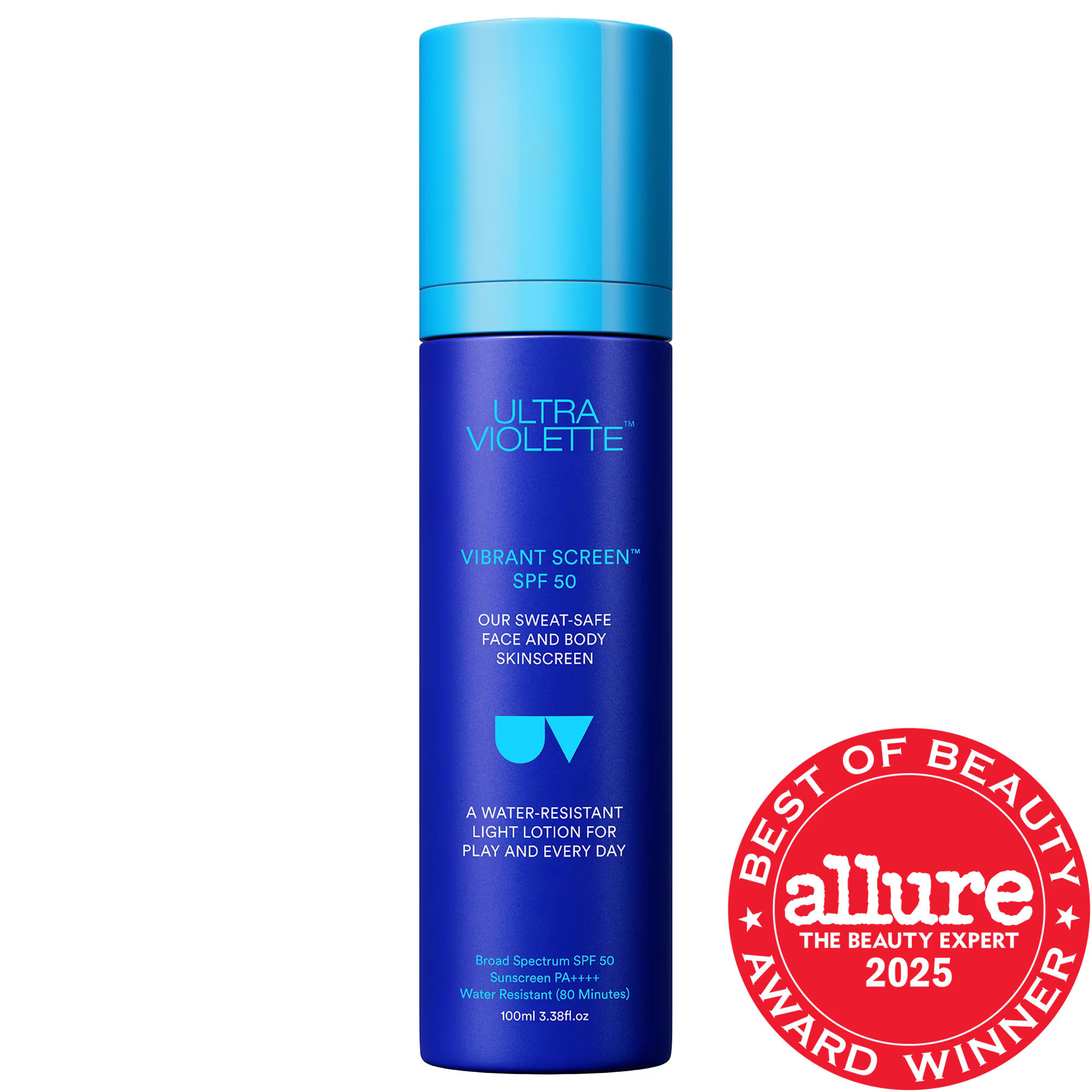 Ultra Violette Vibrant Screen SPF 50 Water Resistant Face and Body Sunscreen 3.38 oz / 100mL | Sephora (US)