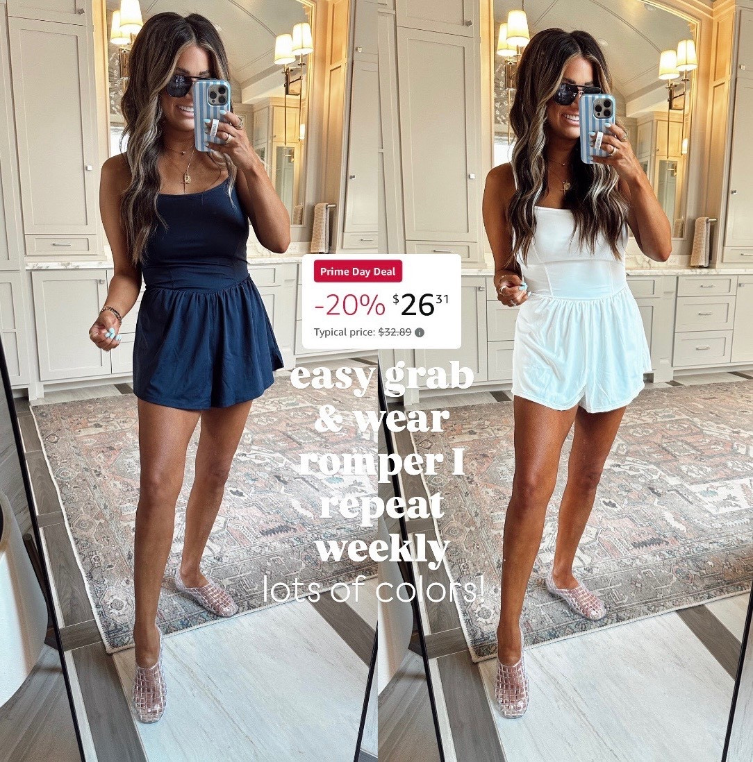 The cutest everyday romper 

#LTKStyleTip #LTKSeasonal #LTKFindsUnder50