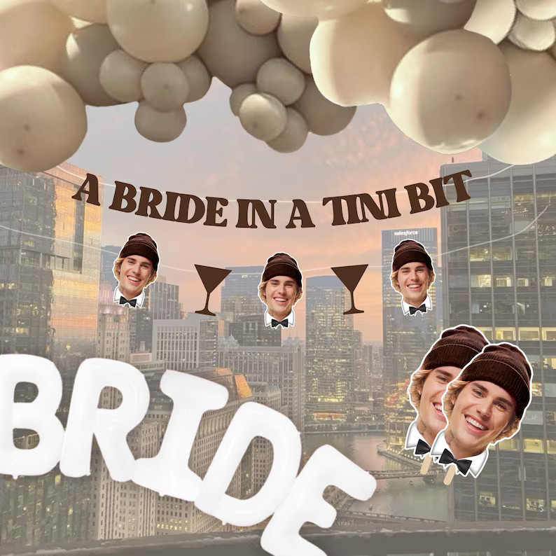 Espresso Martini Bachelorette Decor | A Bride in a tini bit Bachelorette Party Decor | Martini Pa... | Etsy (US)