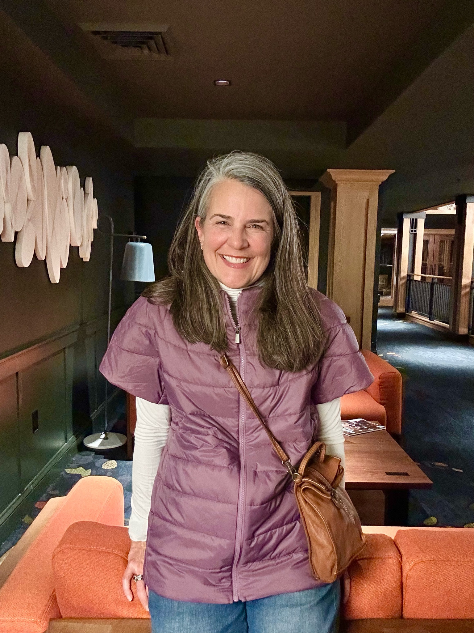 Found this s/s puffer from Coldwater Creek ($70) and had to share. I'd be eyeing the $250+ version. I wore this all weekend at Sunday River. It's light, warm and has fleece-lined pockets. 

I put it over both base layers and a turtleneck. Ideal for travel and comes in fun colors.



#LTKFindsUnder100 #LTKTravel #LTKStyleTip