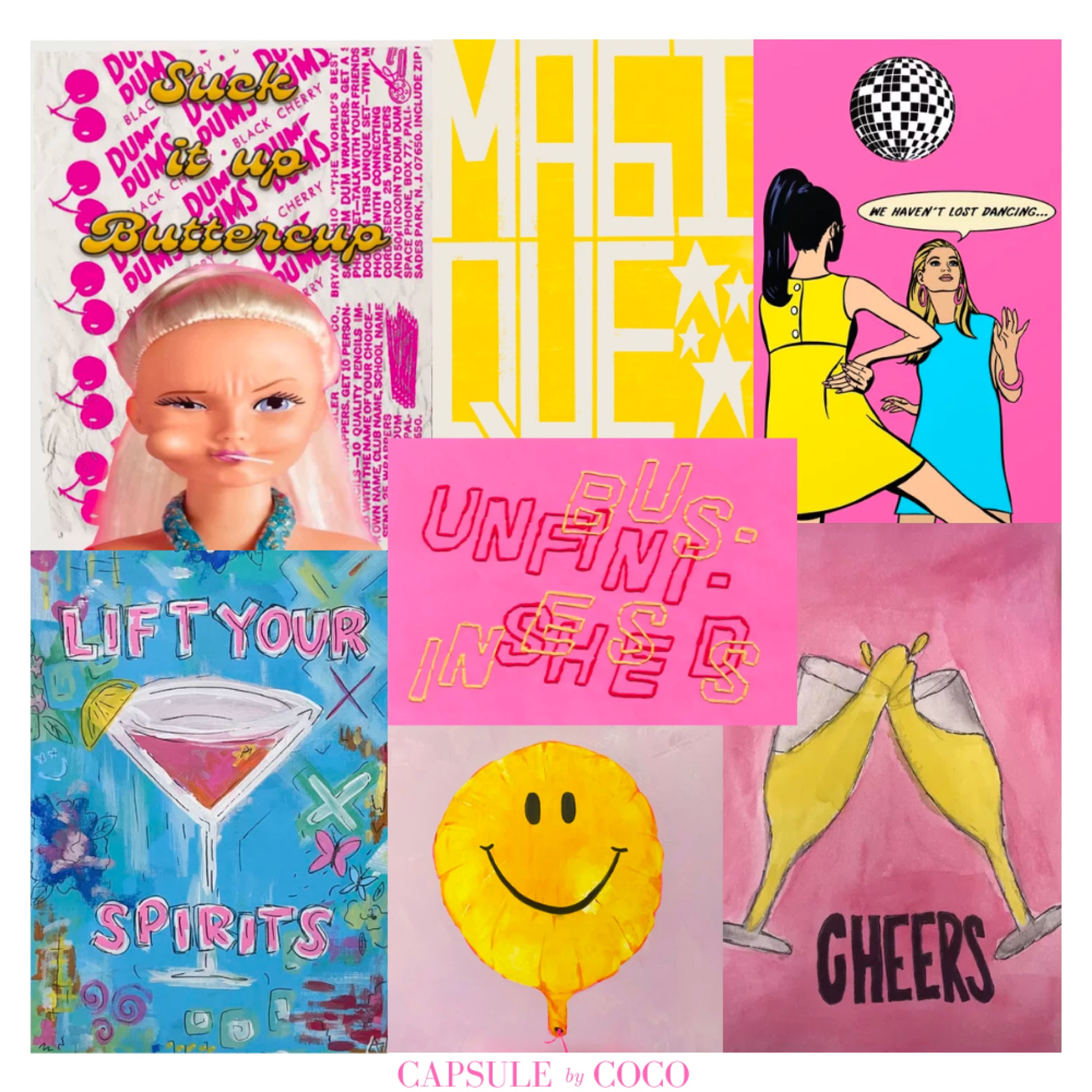 🍭🍸🎈🪩🥂🍒✨😀

Check out this amazing art from Society6 & Artfully Walls! These artists are amazing - make sure to check out all of their work!

Funky art, art prints, college dorm room, dorm decor, apartment decor, fun art prints, CapsuleByCoCo

#LTKU #LTKhome