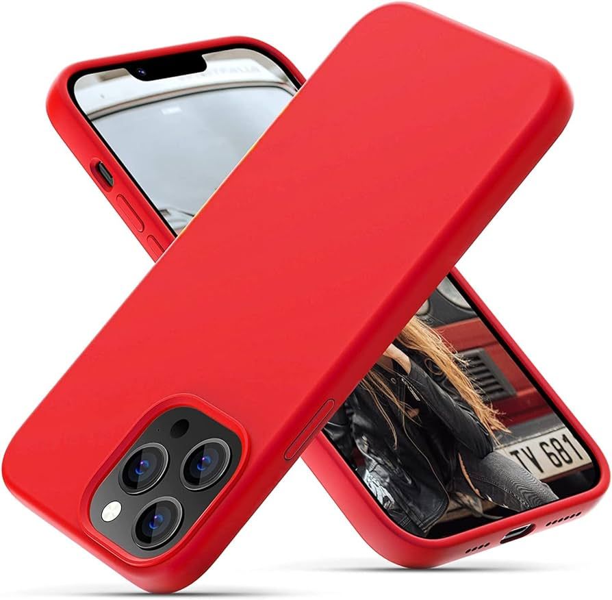 CALOOP Silicone Case Designed for iPhone 13 Pro Max Case, Ultra Slim Shockproof Protective Liquid... | Amazon (CA)