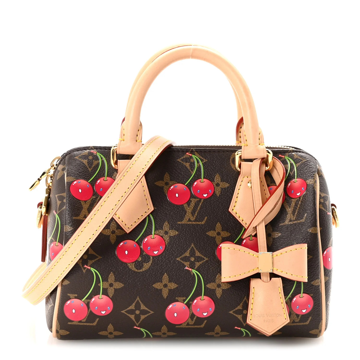 LV X TM Monogram Cerises Speedy Bandouliere 20 | FASHIONPHILE (US)