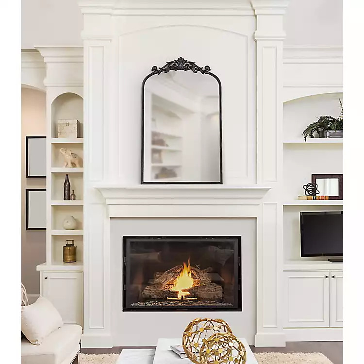 Black Arendahl Arched Mirror, 19x31 in. | Kirkland's Home