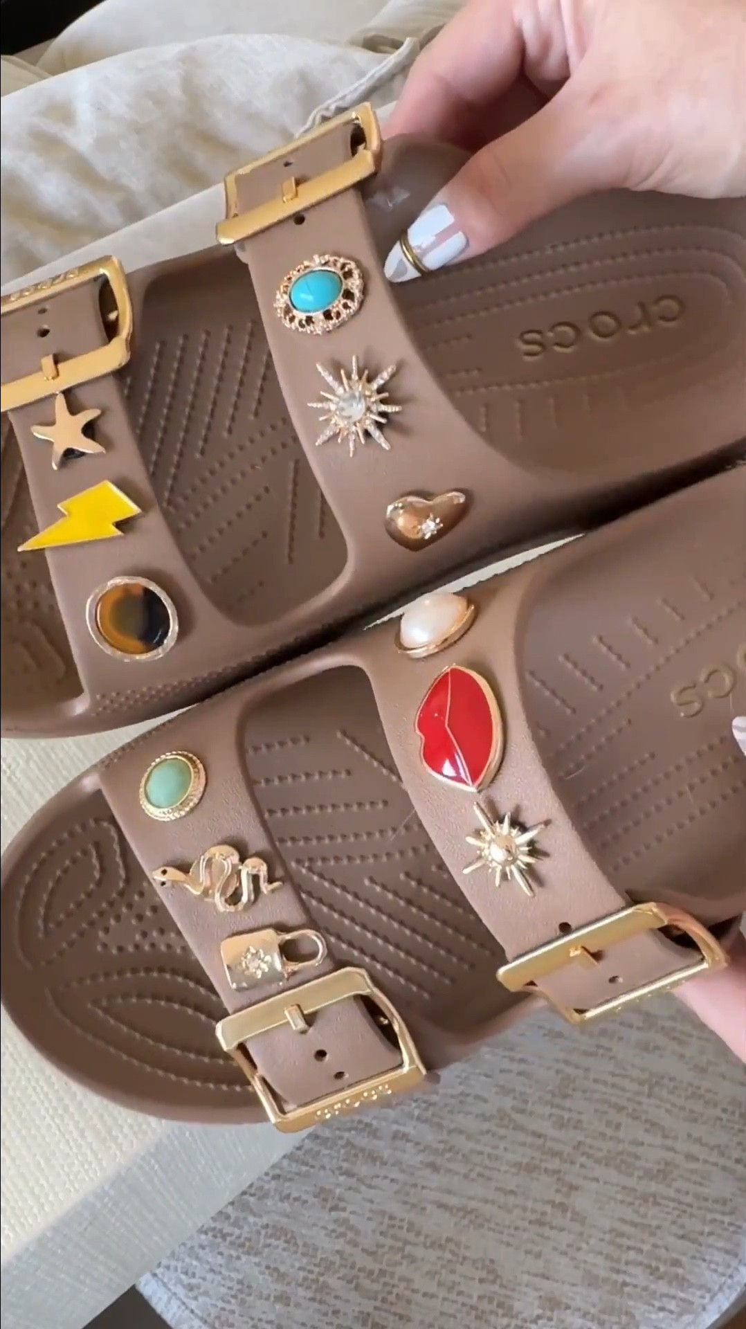 Obsessed with my crocs. I just ordered new charms for my chocolate brown pair too 🤎

Follow my shop @shaynaslife on the @shop.LTK app to shop this post and get my exclusive app-only content!

#liketkit 
@shop.ltk
https://liketk.it/6lKax