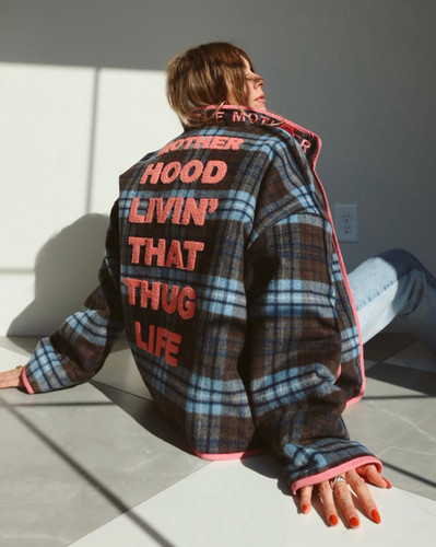 Motherhood Thug Life Shorty Coat | Happy Little Mother