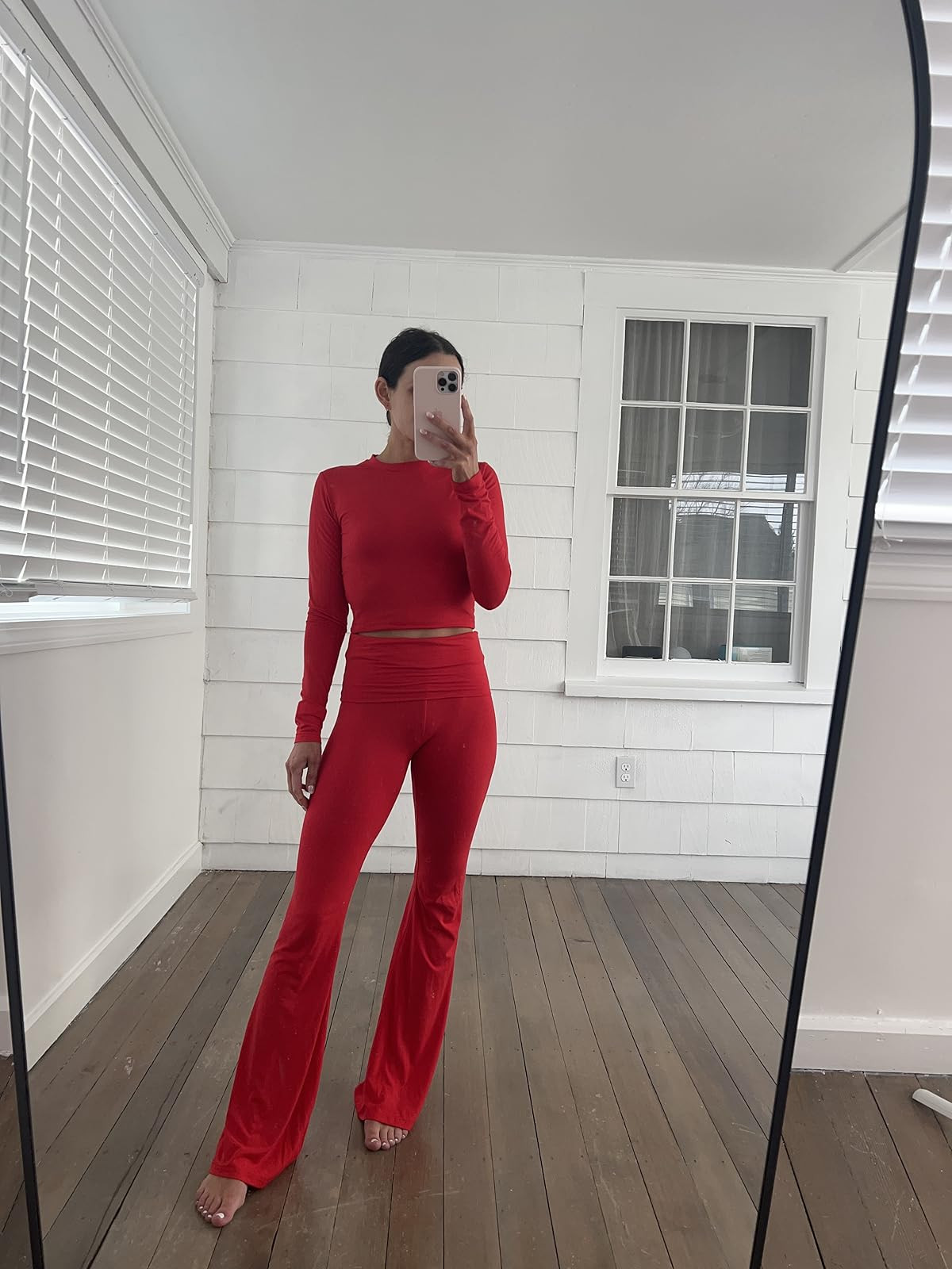 Valentines set - wearing xs❤️ 2 piece lounge set. 
 

 #LTKPetite #LTKFindsUnder50