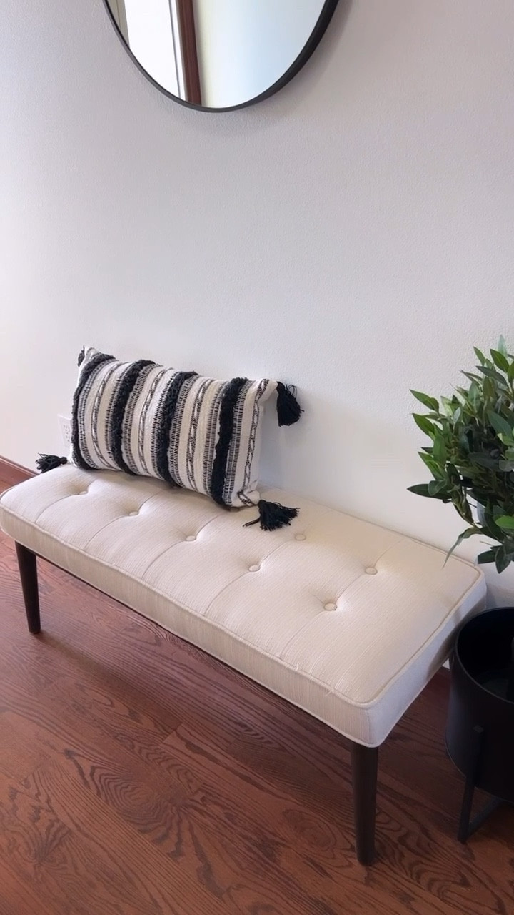 Better Homes & Gardens Woven Tufted Decorative Lumbar Pillow, 14 inch x 24 inch, Yellow, Single Pillow