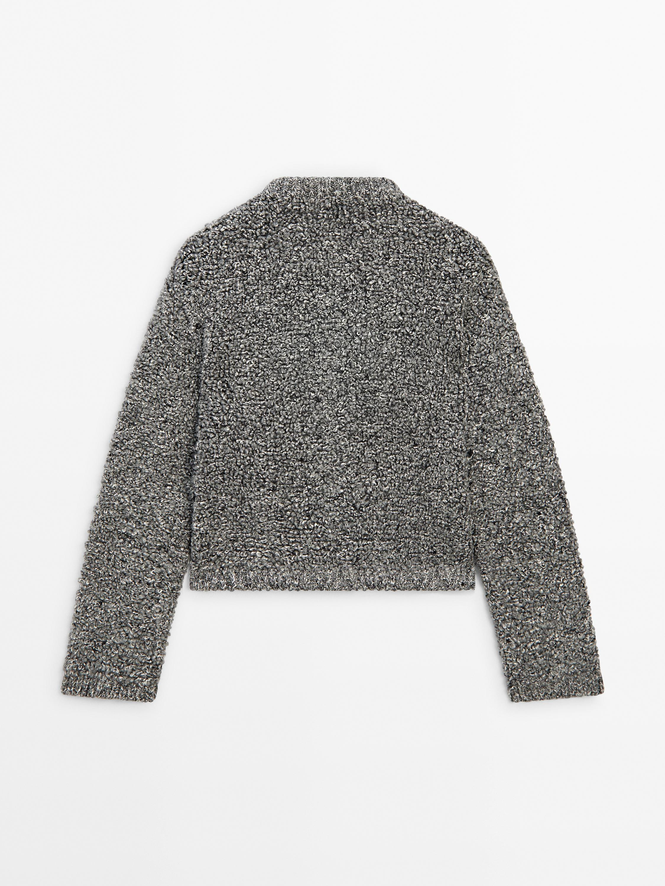 NEW Alpaca blend cardigan with button detail  £149.00 Cardigan made of knit fabric with wool . C... | Massimo Dutti UK