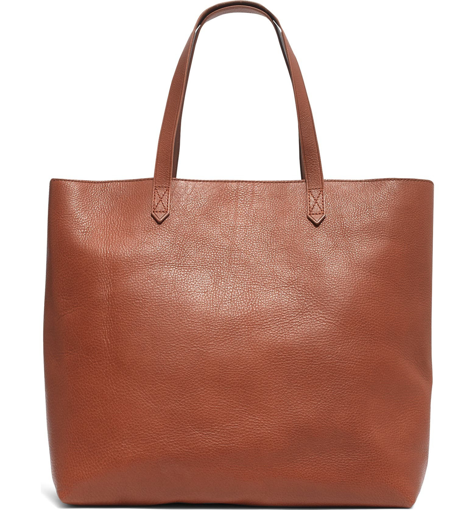 Zip Top Transport Leather Tote | Nordstrom