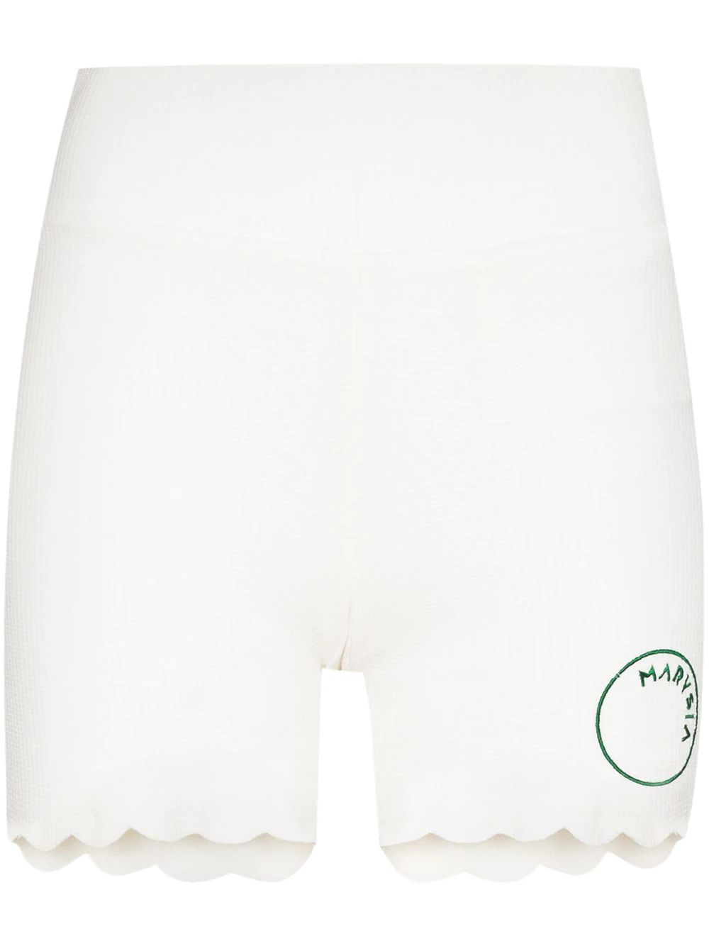 Billie Jean scalloped running shorts | Farfetch (UK)