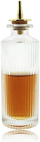 Bitters Bottle – Roman Column Bitter Bottle For Cocktail, 4.7oz / 140ml, Glass Dash Bottle With... | Amazon (US)