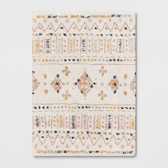 Geometric Area Rug Cream - Opalhouse™ | Target