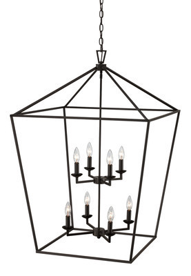 Trans Globe Lighting 10265 Lacey 8 Light 26"W Taper Candle - Bronze  | eBay | eBay US