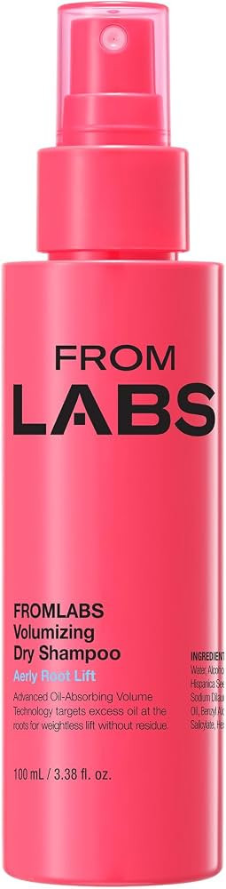 FROMLABS Non-Aerosol Dry Shampoo Spray 100ml | No White Residue, Volumizing, Oil-Absorbing, Talc-... | Amazon (US)