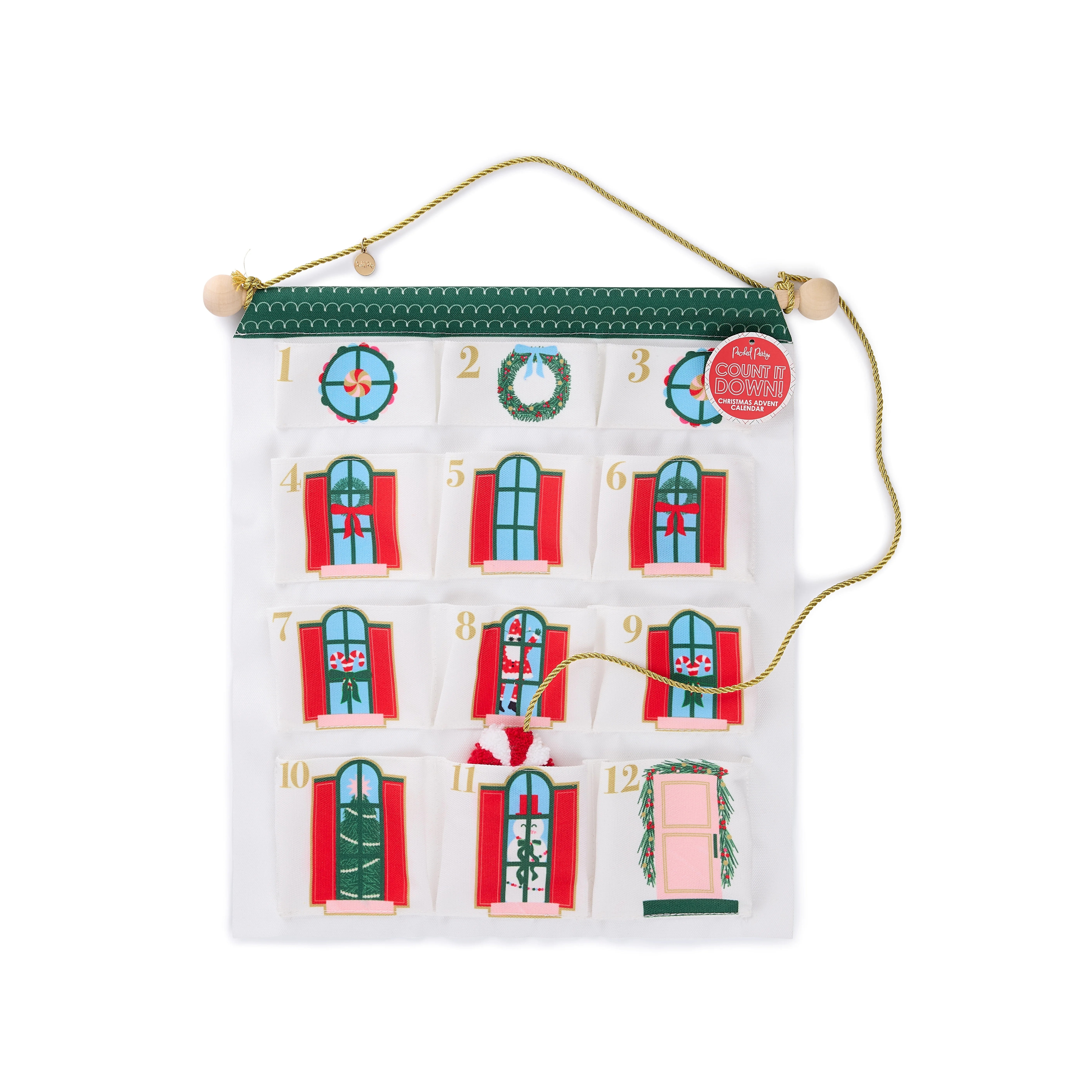 Packed Party Countdown Cottage Advent Calendar - Walmart.com | Walmart (US)