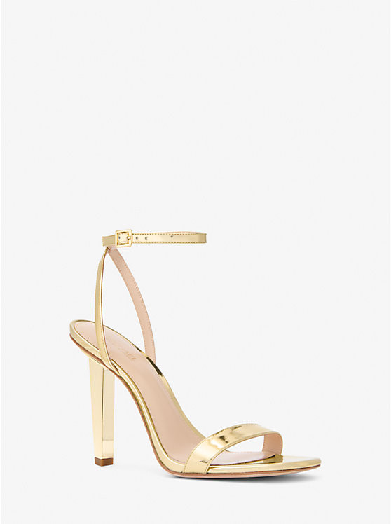Halle Specchio Leather Sandal | Michael Kors US