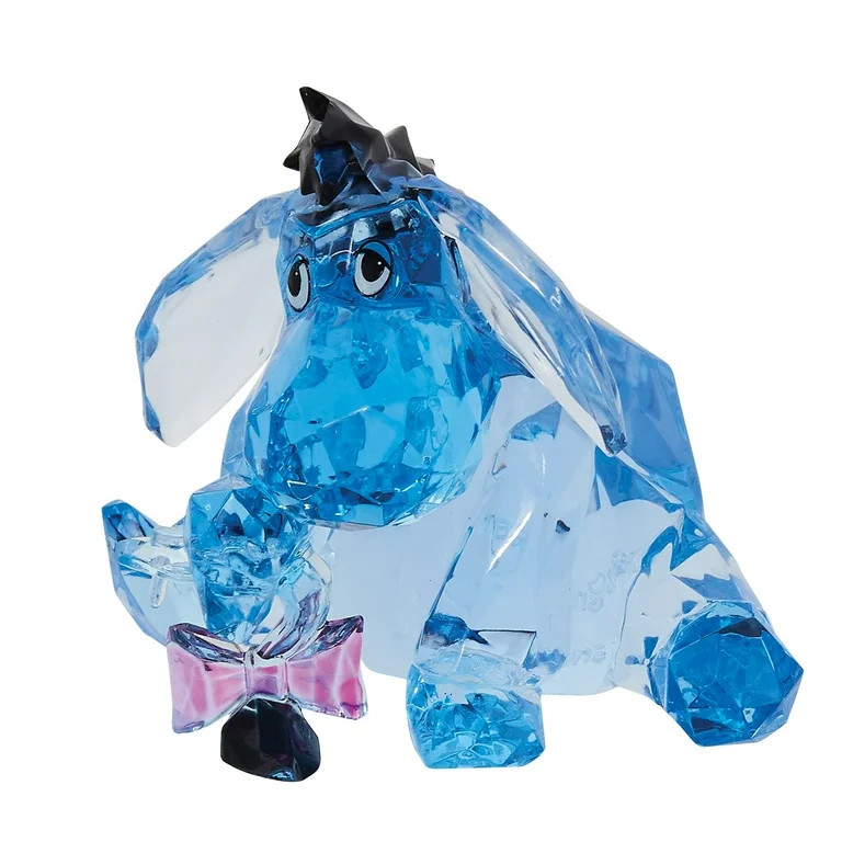 Enesco Disney Facets Winnie the Pooh Eeyore Acrylic Figurine 3in H | Walmart (US)