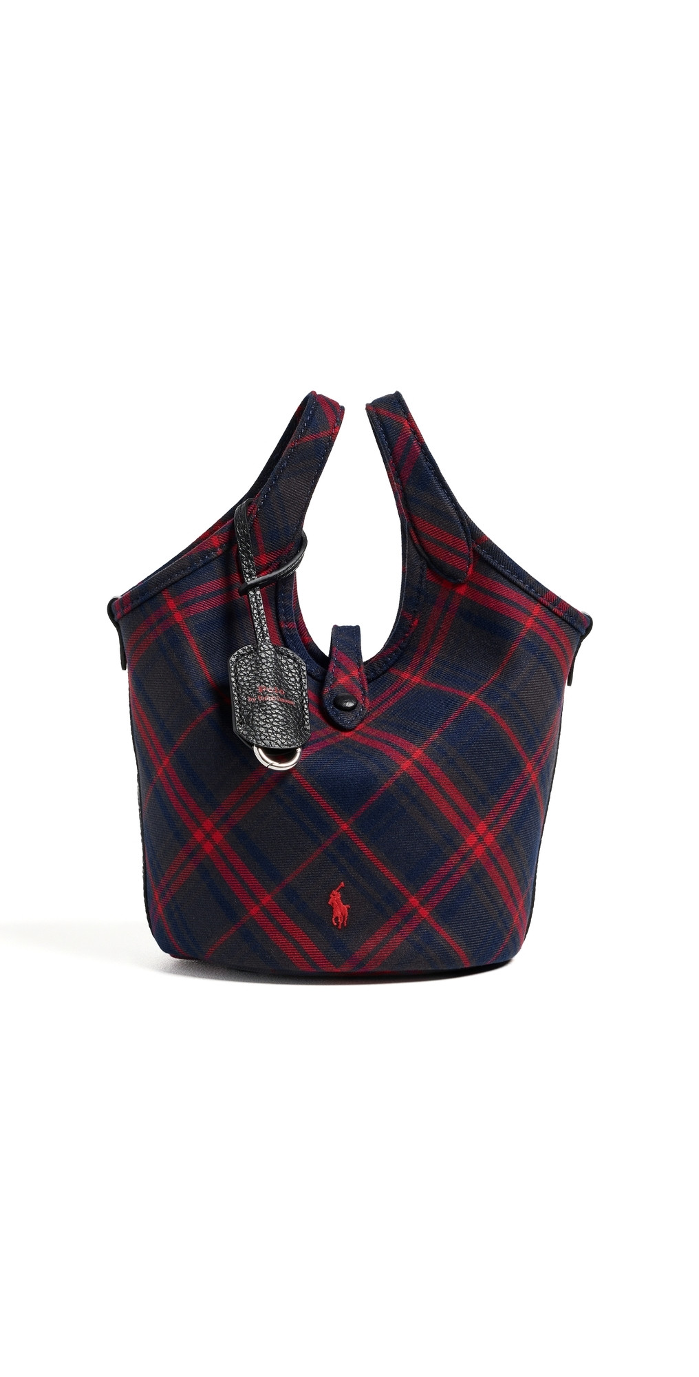 Polo Ralph Lauren Small Poly Crossbody Bag Multi Plaid One Size | Shopbop