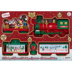 Disney 100th Anniversary Mickey Mouse Holiday Express Deluxe Edition Train Set | CVS