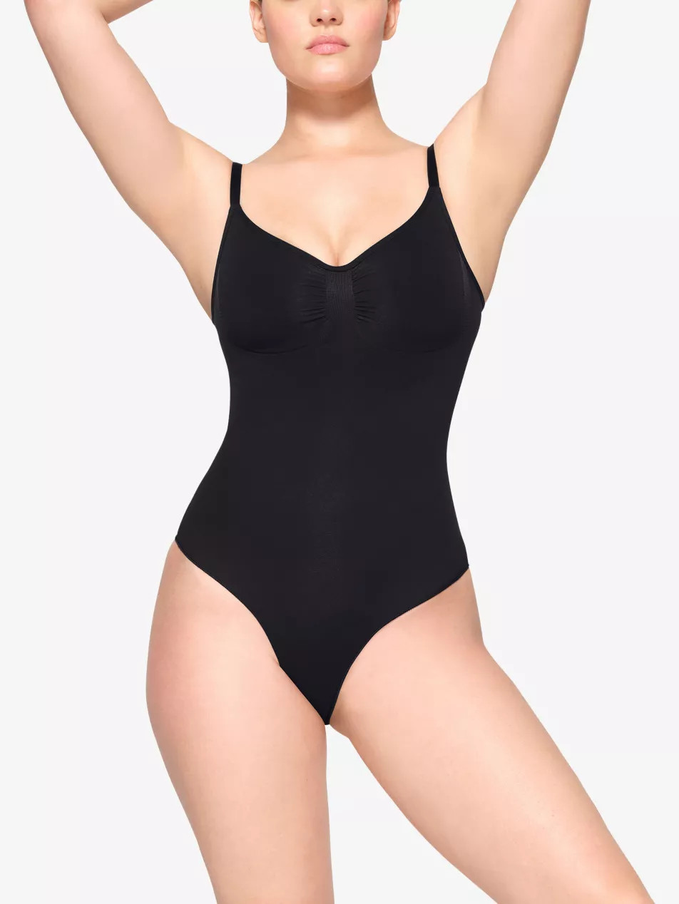 Sculpt ruched stretch-woven body | Selfridges