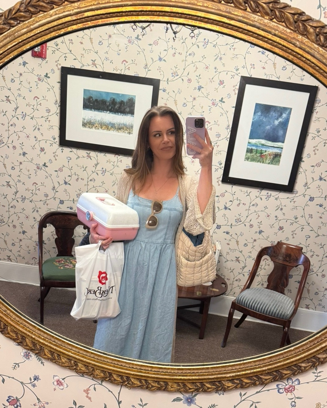 Denim dress for all the occasions 💙🩵

Wore this for a day date touring the town of New Bern and a school tour bc it’s cute and versatile enough for both! 

Date night outfit + country concert oufit + summer casual outfit + church outfit + mom outfit + casual date outfit + vacation outfit 🫶

#LTKootd #LTKSeasonal #LTKTravel