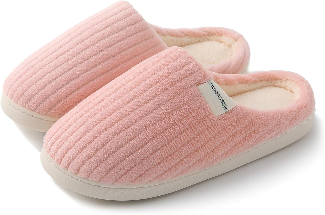 HUXMEYSON Slippers for Women Warm Memory Foam Womens Slippers, Comfy House Slippers Indoor Outdoo... | Amazon (US)