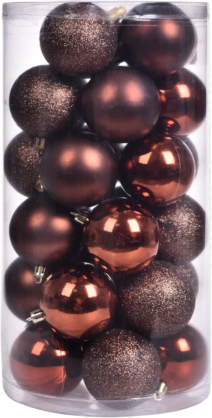 30ct Halloween Ball Ornaments, 2.36" Shatterproof Tree Decorations, Perfect Hanging Ball for Indo... | Amazon (US)