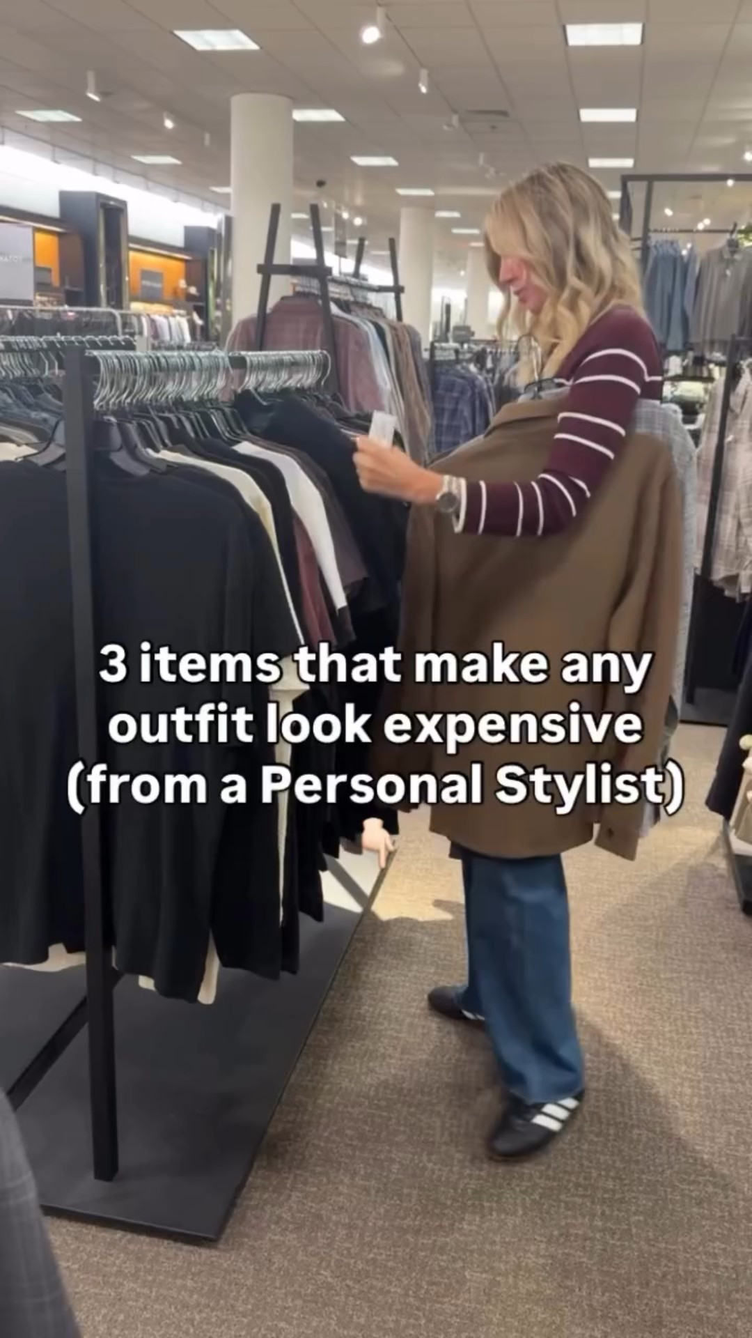 You don’t need a designer wardrobe to look polished — just a few elevated style moves ✨ 

Here are 3 items that can make any spring outfit look more expensive (straight from a personal stylist’s toolkit): 
1️⃣ A Sleek Belt – Cinch your waist over a dress, blazer, or lightweight knit. It instantly adds shape and sophistication. 
2️⃣ Pointed Toe Shoes – Whether it’s a slingback, flat, or heel, this silhouette elongates your legs and elevates everything. 
3️⃣ A Structured Layer – Think a crisp blazer, a cropped trench, or a tailored vest. Clean lines = chic every time. 

Looking stylish in spring doesn’t have to be complicated — it’s about smart details and intentional choices. Need help building a wardrobe that works (and wows)? That’s what we do. 
#SpringStyleTips #PersonalStylist #EffortlessStyle #SpringOutfits #StyleOver40 NashvilleStylist