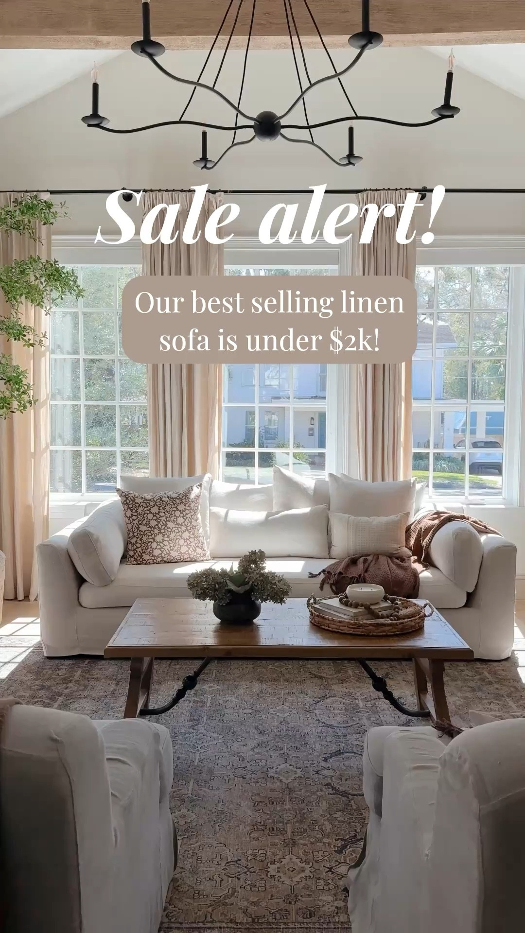 🚨 SALE ALERT! 🚨 

This is the best price I’ve seen on our sofa all year. Under $2k with free shipping! 

#LTKSaleAlert #LTKHome