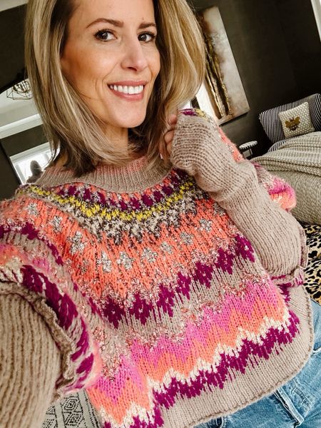 Loving this sweater! Wearing XS❤️

#LTKover40 #LTKSeasonal #LTKstyletip