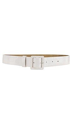 Lovers + Friends Gerri Belt in White Croco from Revolve.com | Revolve Clothing (Global)