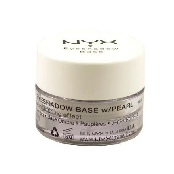 NYX Cosmetics Eye Shadow Base, White Pearl, 0.25 Ounce | Walmart (US)