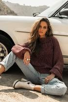 Olympe Cable-Knit Sweater | Böhme US