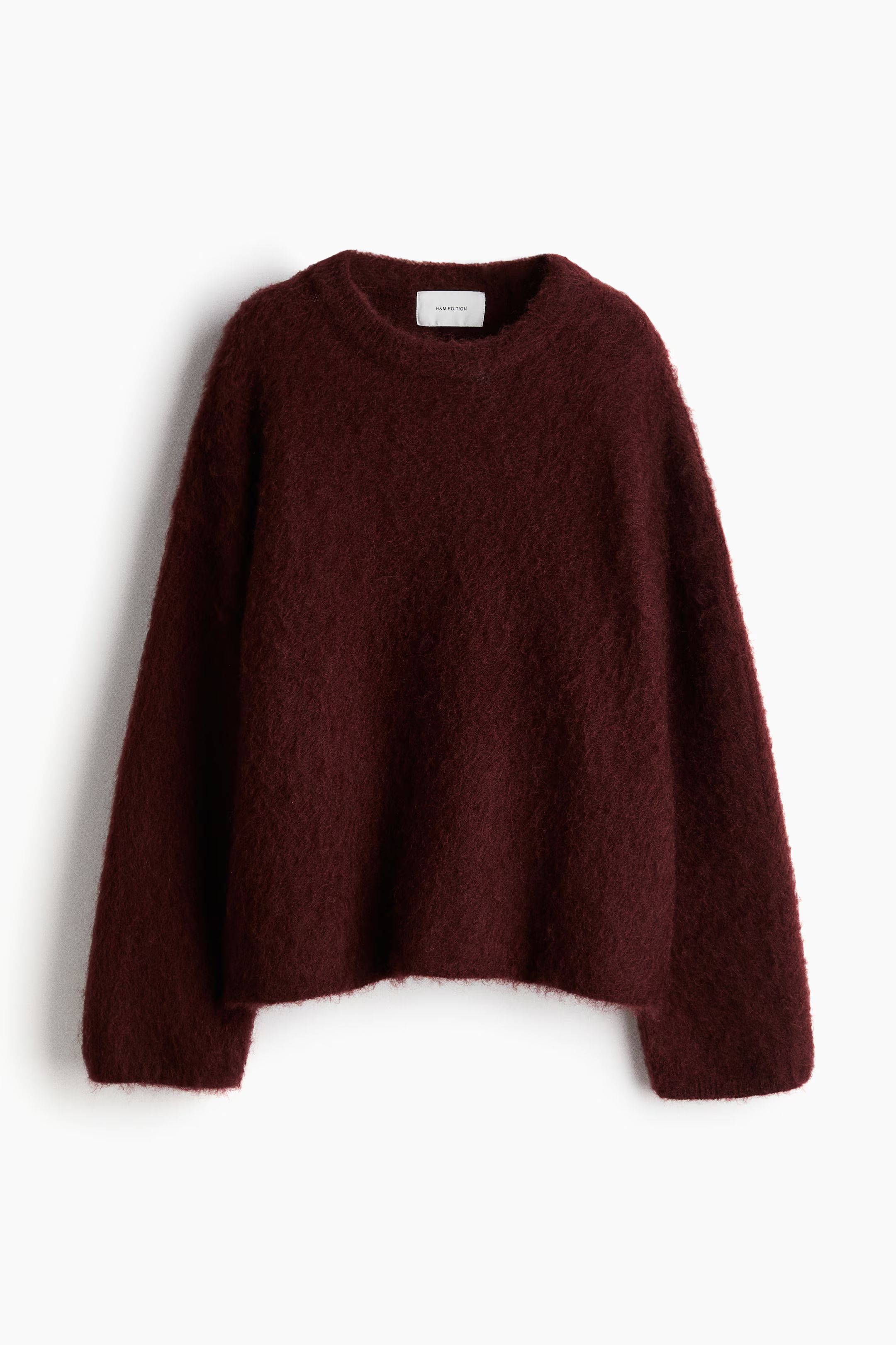 Oversized Mohair-Blend Sweater | H&M (US + CA)